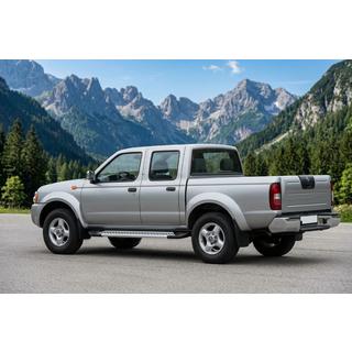 Side Steps New Vision Grey (2 pcs, Aluminum) Nissan NP300 1999-2015 photo 1