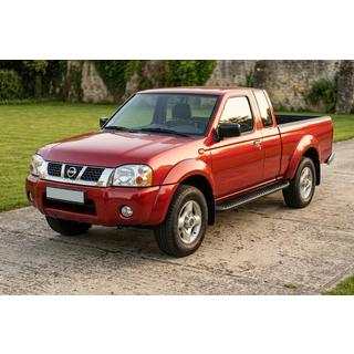 Side Steps Tayga Black (2 pcs, Aluminum) Nissan NP300 1999-2015 photo 1