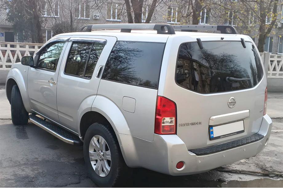 Nissan Pathfinder R51 2005-2014 Side Steps BlackLine (2 pcs, aluminum) Photo 3