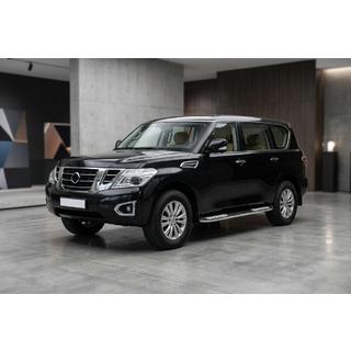 Side Steps Tayga V2 (2 pcs, Aluminum) Nissan Patrol Y62 2010-2024 photo 1