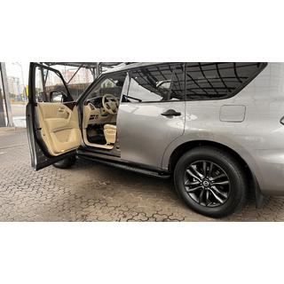 Side Steps New Vision Grey (2 pcs, Aluminum) Nissan Patrol Y62 2010-2024 photo 4