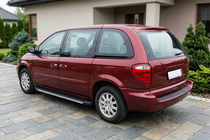 Chrysler Voyager 2001-2007 Side Steps Maya V1 (2 pcs, Aluminum) photo 1