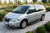 Chrysler Voyager 2001-2007 Side Steps Bosphorus Grey (2 pcs, Aluminum) photo 1