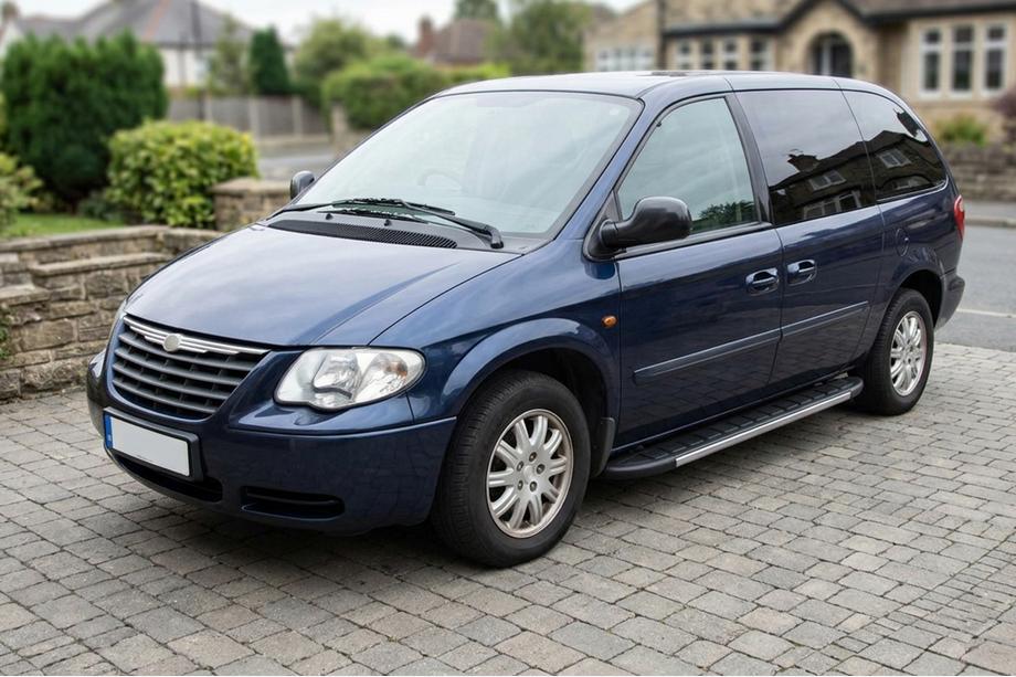 Chrysler Voyager 2001-2007 Side Steps Duru (2 pcs, Aluminum) Image