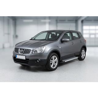 Side Steps New Vision Grey (2 pcs, Aluminum) Nissan Qashqai 2007-2010 photo 1