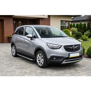 Side Steps BlackLine (2 pcs, Aluminum) Opel Crossland X 2017-2024 photo 1