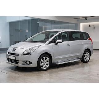 Side Steps New Vision Grey (2 pcs, Aluminum) Peugeot 5008 2009-2016 photo 1