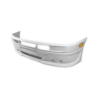 Front bumper lip with 4 headlights (primed for painting) photo 4