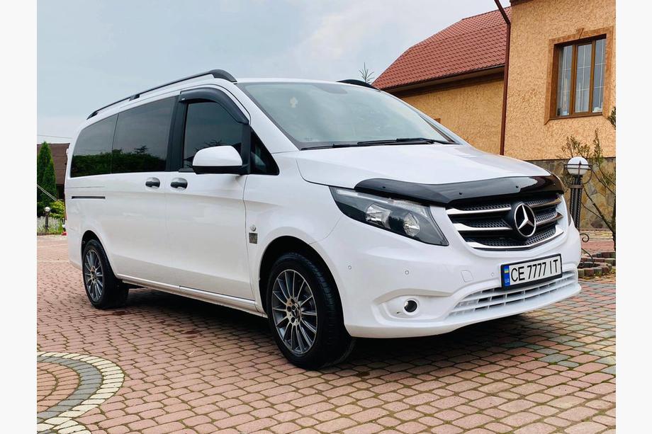 Mercedes Vito/V-class W447 2014- Hood Deflector EuroCap Photo 2