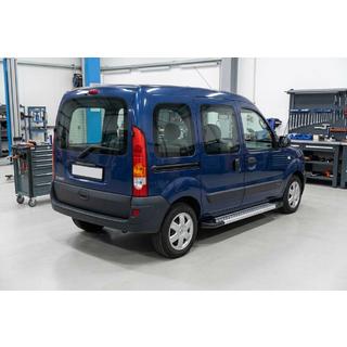 Side Steps New Vision Grey (2 pcs, Aluminum) Renault Kangoo 1998-2008 photo 1