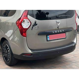 Rear Bumper Protector EuroCap (ABS) Dacia Lodgy 2012-2022 photo 2