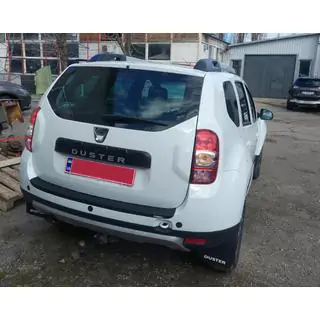 Rear Bumper Protector EuroCap (ABS) Renault Duster 2008–2017 photo 3