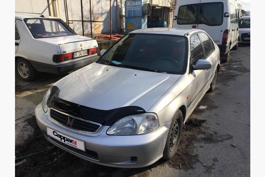Honda Civic 1995-2001 Hood Deflector (EuroCap) Photo 2