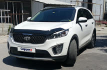 Kia Sorento III UM 2014-2020 Hood Deflector (EuroCap) photo 2