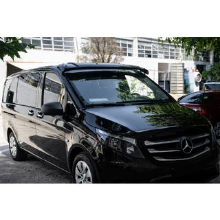 Windshield Visor (black gloss, 5mm) Mercedes Vito/V-class W447 2014- photo 1