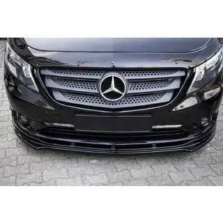 Front Lip Spoiler EuroCap (black) photo 1