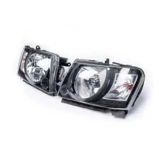 Front Headlights Safari Black (2004-2008, 2pcs) photo 3