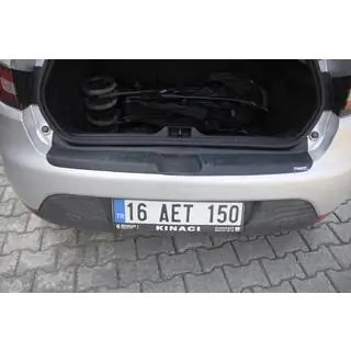 Rear Bumper Protector EuroCap (ABS) photo 4