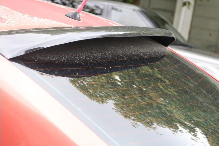 Renault Megane II 2004-2009 Rear Window Visor Sedan (EuroCap, ABS) Photo 4