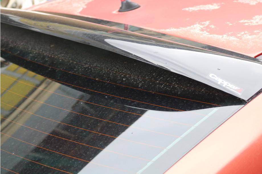 Renault Megane II 2004-2009 Rear Window Visor Sedan (EuroCap, ABS) Photo 3