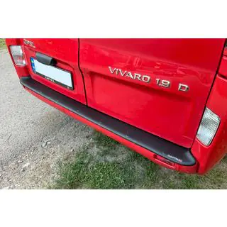 Rear Bumper Protector EuroCap (ABS) Renault Trafic 2001–2015 photo 2