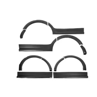 Set of moldings and fender flares Volkswagen Caddy 2015-2020 photo 3