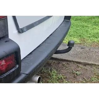 Rear Bumper Protector EuroCap (ABS) photo 3