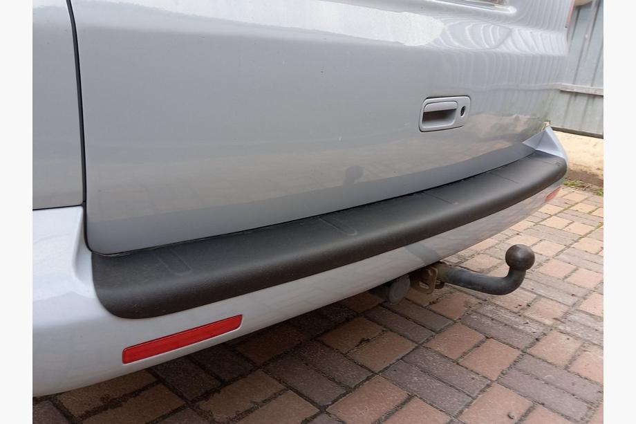 Volkswagen T5 Transporter 2003-2010 Rear Bumper Protector EuroCap (ABS) Photo 2
