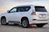 Lexus GX460 2009-2023 Premium Rear Mud Flaps (2 pcs, 2013+) photo 1