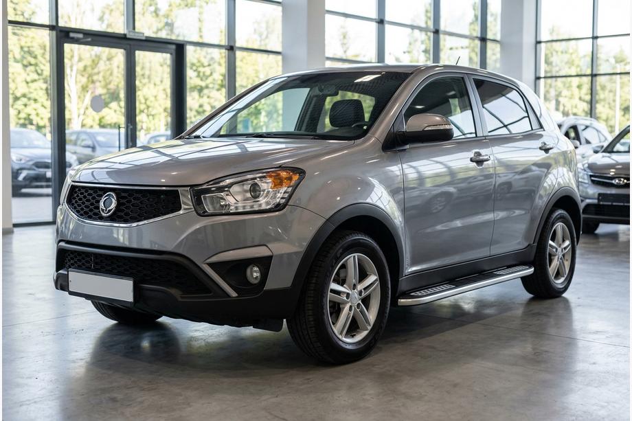 SsangYong Korando 2010-2019 Side Steps Tayga V2 (2 pcs, Aluminum) Image