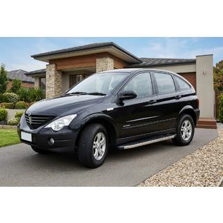 Side Steps BlackLine (2 pcs, Aluminum) SsangYong Action 2005-2018 photo 1