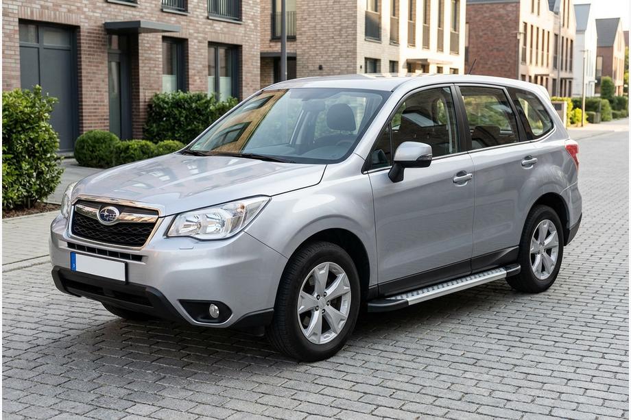 Subaru Forester 2013-2018 Side Steps New Vision Grey (2 pcs, Aluminum) Photo 1