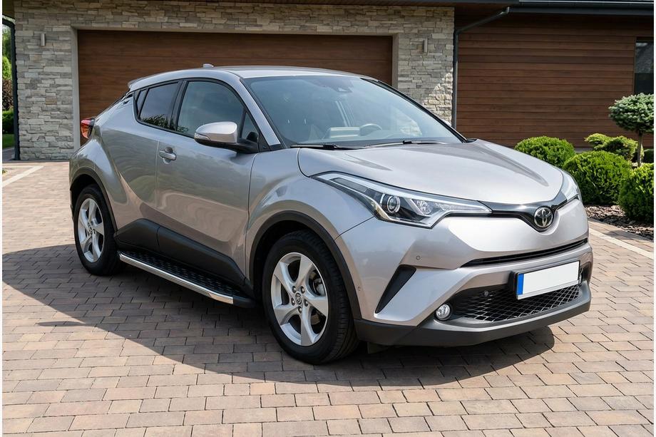Toyota C-HR 2016-2023 Side Steps BlackLine (2 pcs, Aluminum) Photo 1