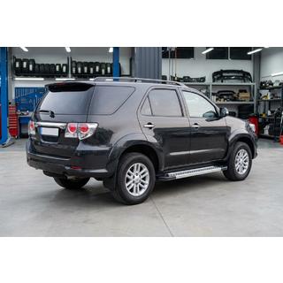 Side Steps New Vision Grey (2 pcs, Aluminum) Toyota Fortuner 2006-2015 photo 1