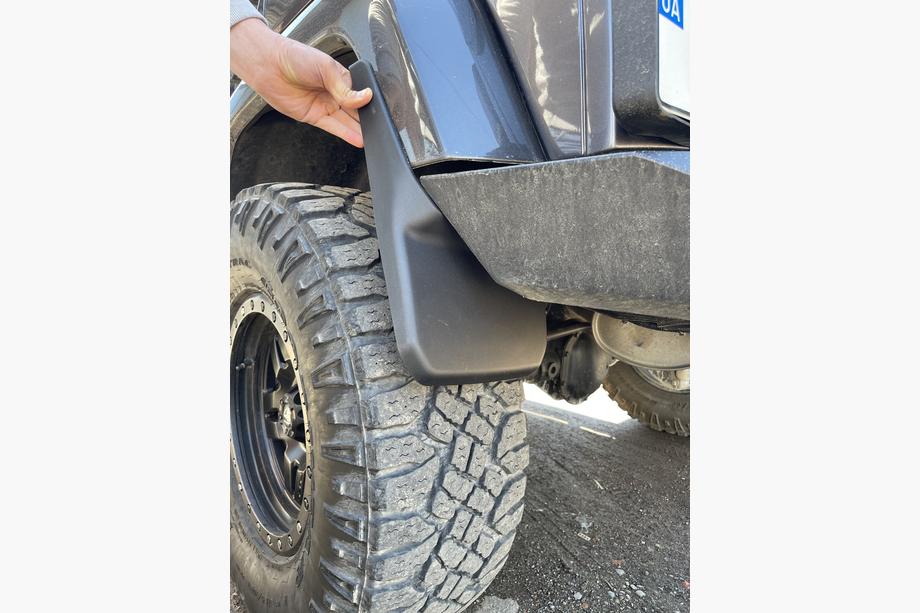 Jeep Wrangler 2007-2017 Premium Mud Flaps (4 pcs) Photo 4