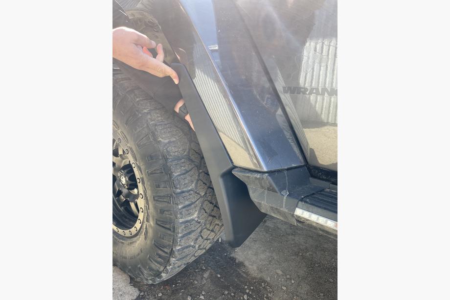 Jeep Wrangler 2007-2017 Premium Mud Flaps (4 pcs) Photo 5