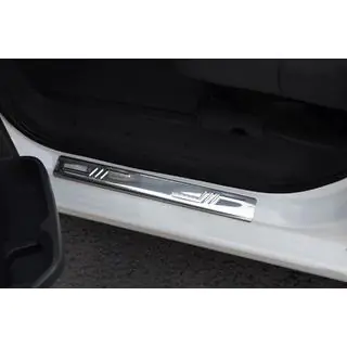 Door Sill Protectors OmsaLine (2 pcs, Stainless Steel) photo 2