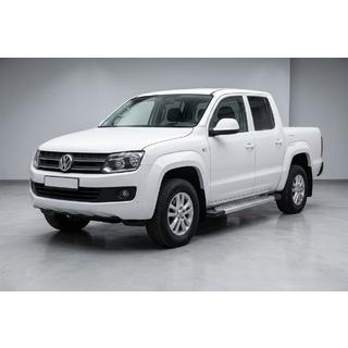 Side Steps New Vision Grey (2 pcs, Aluminum) Volkswagen Amarok 2010-2022 photo 1
