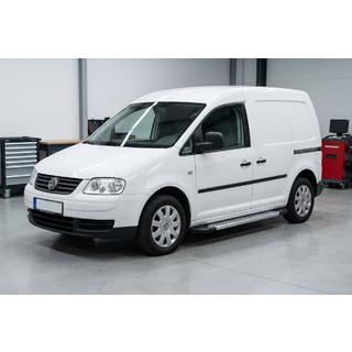 Side Steps New Vision Grey (2 pcs, Aluminum) Volkswagen Caddy 2004-2010 photo 1