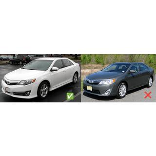 Premium Mud Flaps (for USA SE, 2011-2014, 4 pcs) Toyota Camry 2011–2017 photo 4