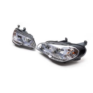 Front headlights (2 pcs, clear) BMW X5 E70 2007-2013 photo 4