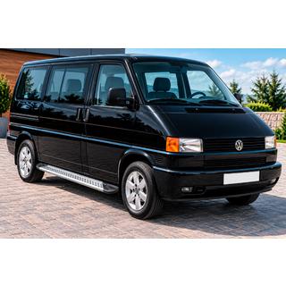 Side Steps New Vision Grey (2 pcs, Aluminum) Volkswagen T4 Caravelle/Multivan 1990–2003 photo 1