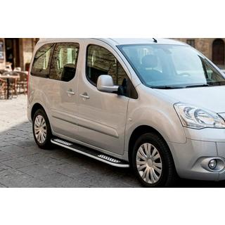 Side Steps Tayga V2 (2 pcs, Aluminum) Peugeot Partner Tepee 2008-2018 photo 1