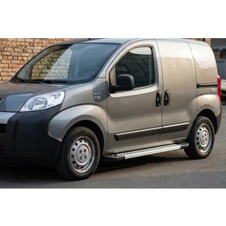 Side Steps New Vision Grey (2 pcs, Aluminum) Peugeot Bipper 2008-2017 photo 1