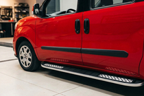 Opel Combo 2012-2018 Side Steps Tayga V2 (2 pcs, Aluminum) photo 1