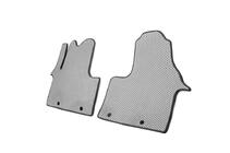 Fiat Talento 2016- Floor mats (2 pcs, EVA, gray) photo 2