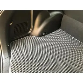 Trunk mat with spare wheel well (EVA, Black) photo 2