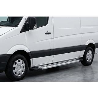 Side Steps New Vision Grey (2 pcs, Aluminum) Man TGE 2017- photo 1