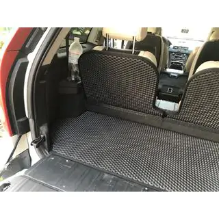 Trunk Mat 3-Piece (EVA, Black) Volvo XC90 2002-2014 photo 4