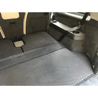 Trunk Mat 3-Piece (EVA, Black) Volvo XC90 2002-2014 photo 3